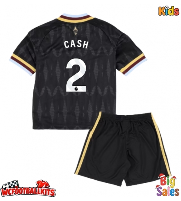 Aston Villa Matty Cash #2 Replica Away Stadium Kit for Kids 2026-27 Short Sleeve (+ pants)